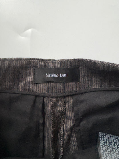 Massimo Dutti Pinstripe Waistcoat & Trousers UK 6