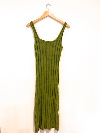 New With Tags Free People Lime Knit Dress XS