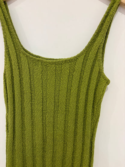 New With Tags Free People Lime Knit Dress XS