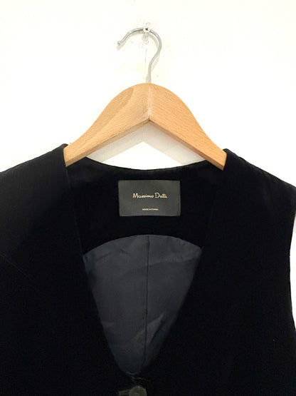 Massimo Dutti Velvet Waistcoat XS