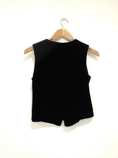 Massimo Dutti Velvet Waistcoat XS