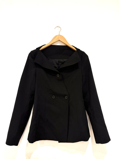 Arket Off-Shoulder Black Blazer