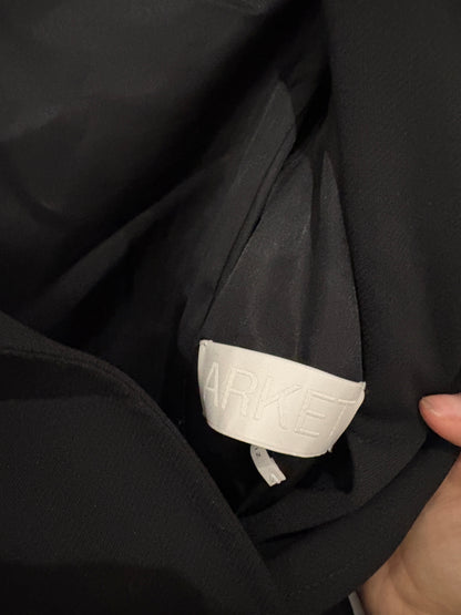 Arket Off-Shoulder Black Blazer UK 6