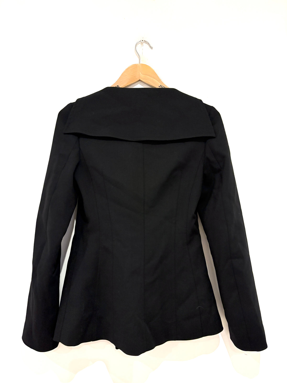 Arket Off-Shoulder Black Blazer UK 6