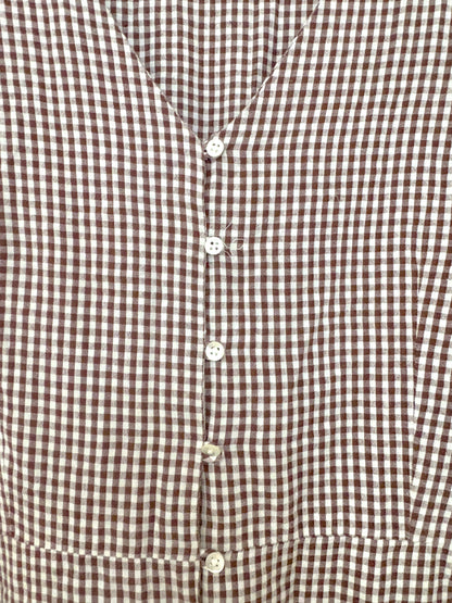 Nice Things Gingham Jumpsuit UK 14