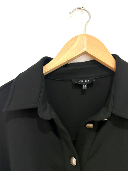 Me+Em Black Jersey Jumpsuit UK 14