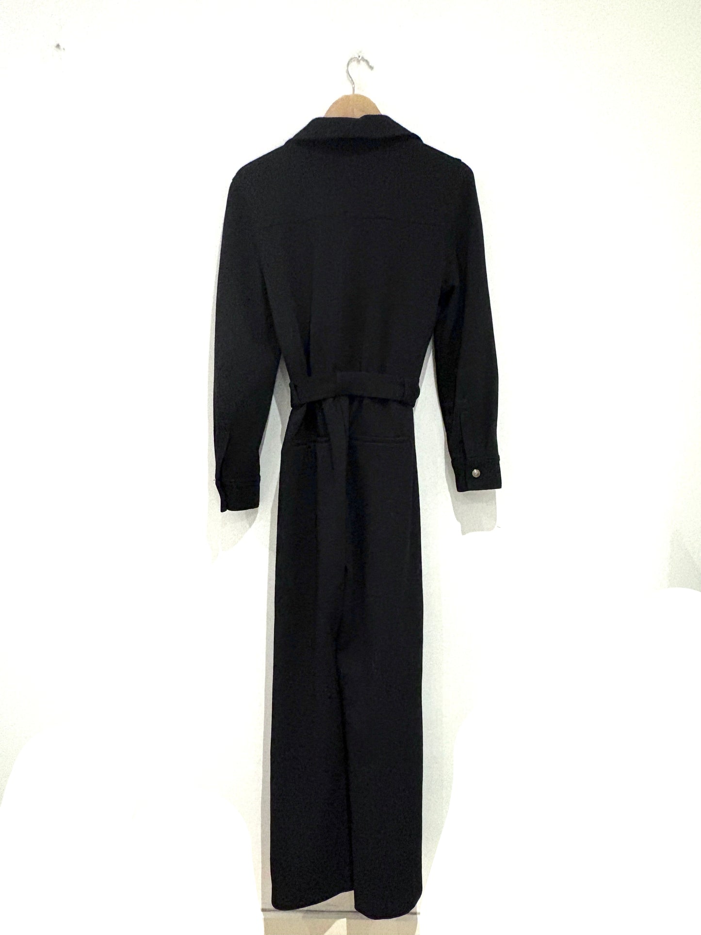 Me+Em Black Jersey Jumpsuit UK 14
