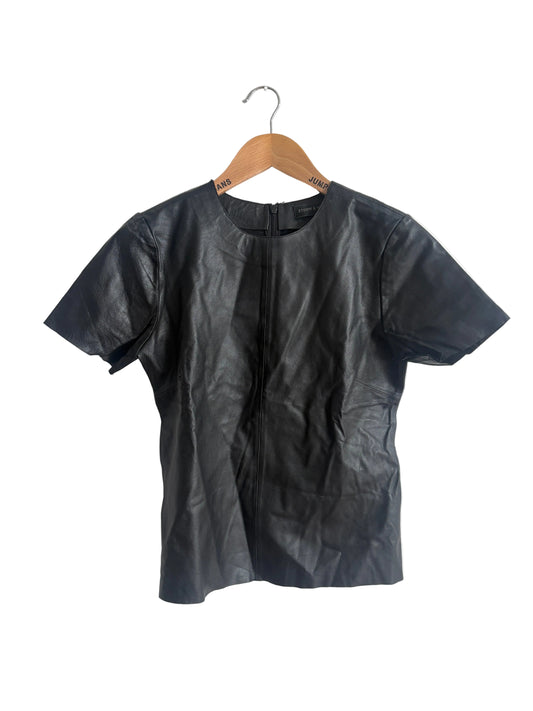 Storm & Marie Leather Blouse UK 6