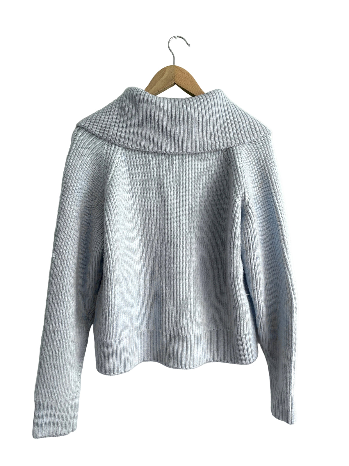 Varley Filey Plated Jumper in Blue M