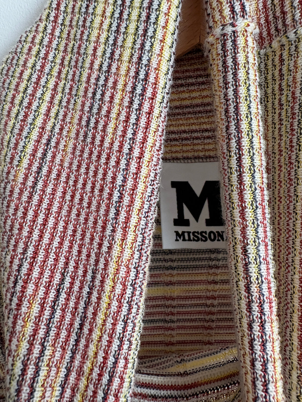 M Missoni Multicoloured Knit UK 14