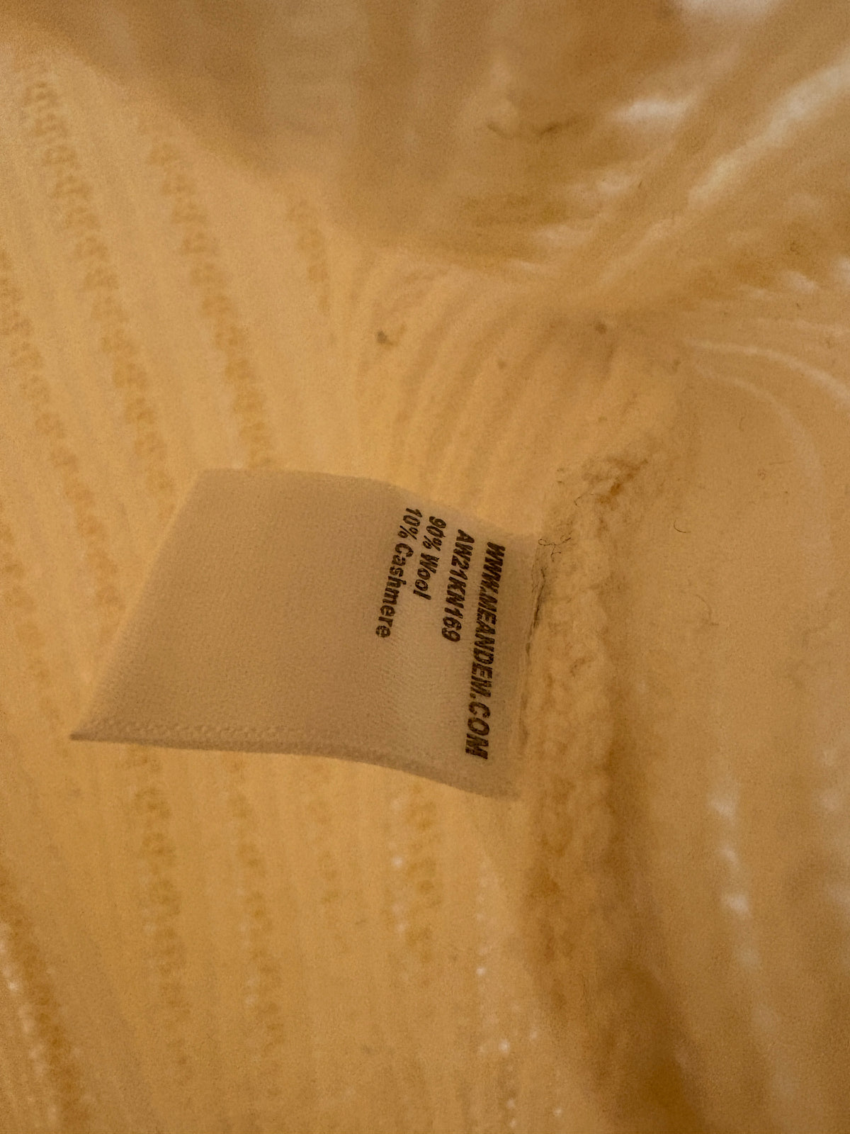 Me+Em Cream Cable Knit Jumper S