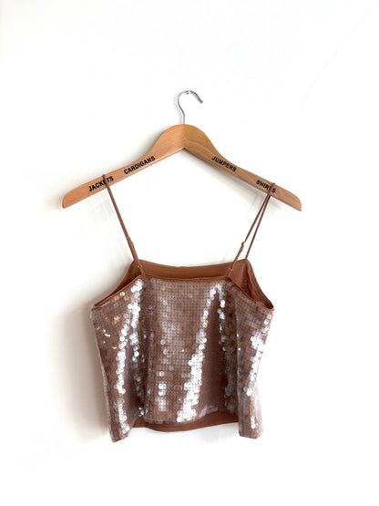 New With Tags Madewell Sequin Camisole XS