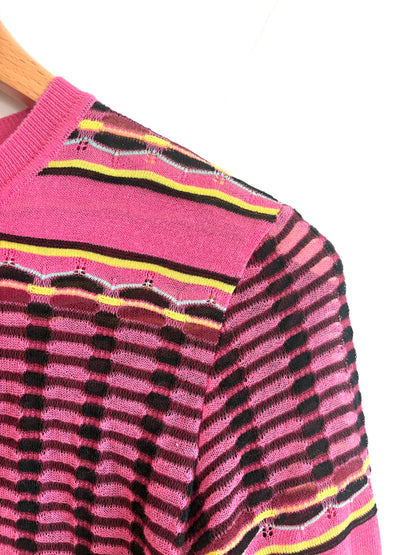 M Missoni Pink Cardigan UK 8