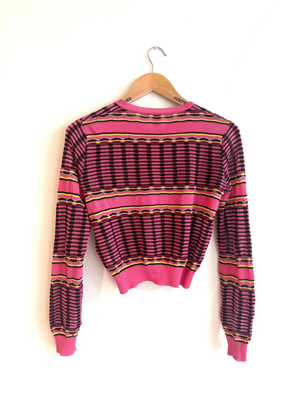M Missoni Pink Cardigan UK 8