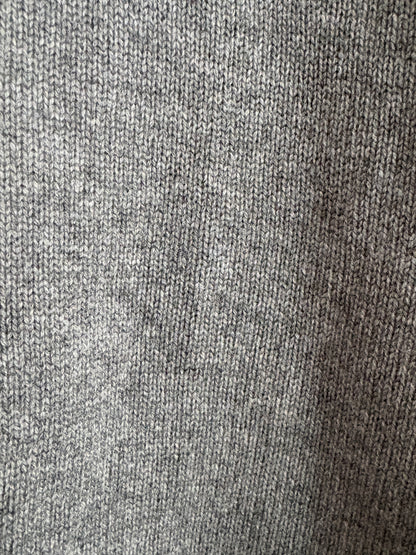 N.Peal Cashmere Knit Fur Collar Poncho