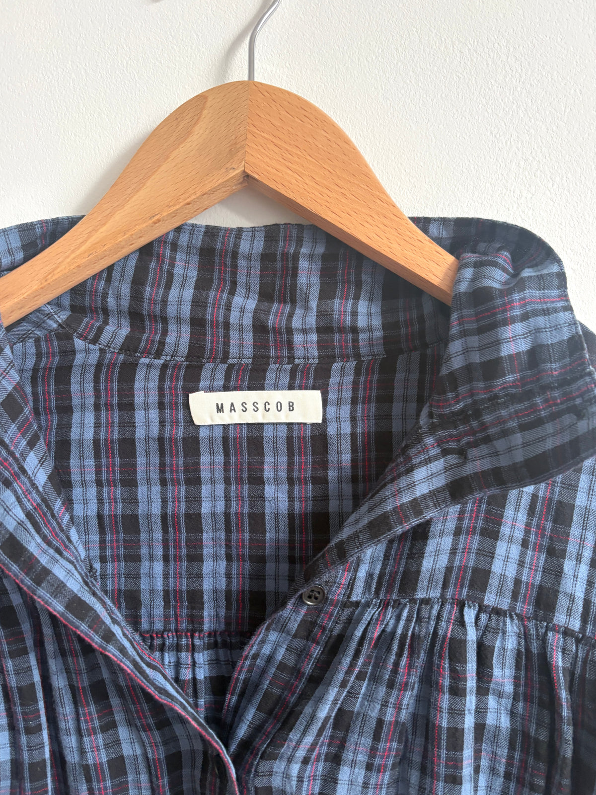 Masscob Vivien Plaid Shirt XS