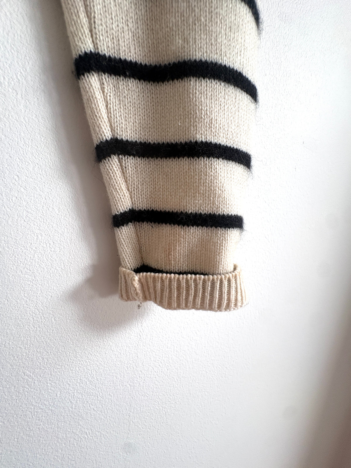 Reformation Striped Cashmere Cardigan S