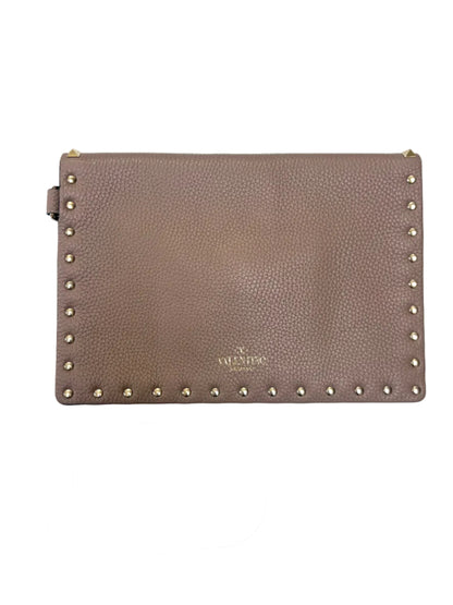 Valentino Garavani Grainy Rockstud Pouch
