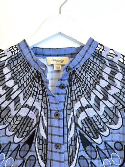 Temperley Check Dress UK 10