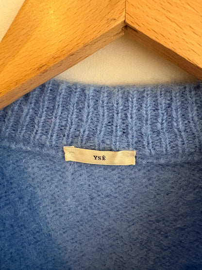 YSÉ Blue Mohair Jumper M