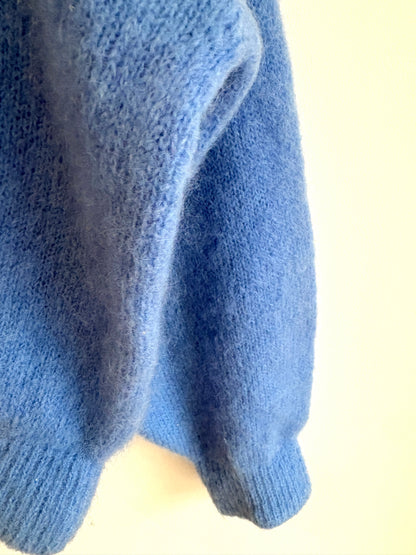 YSÉ Blue Mohair Jumper M