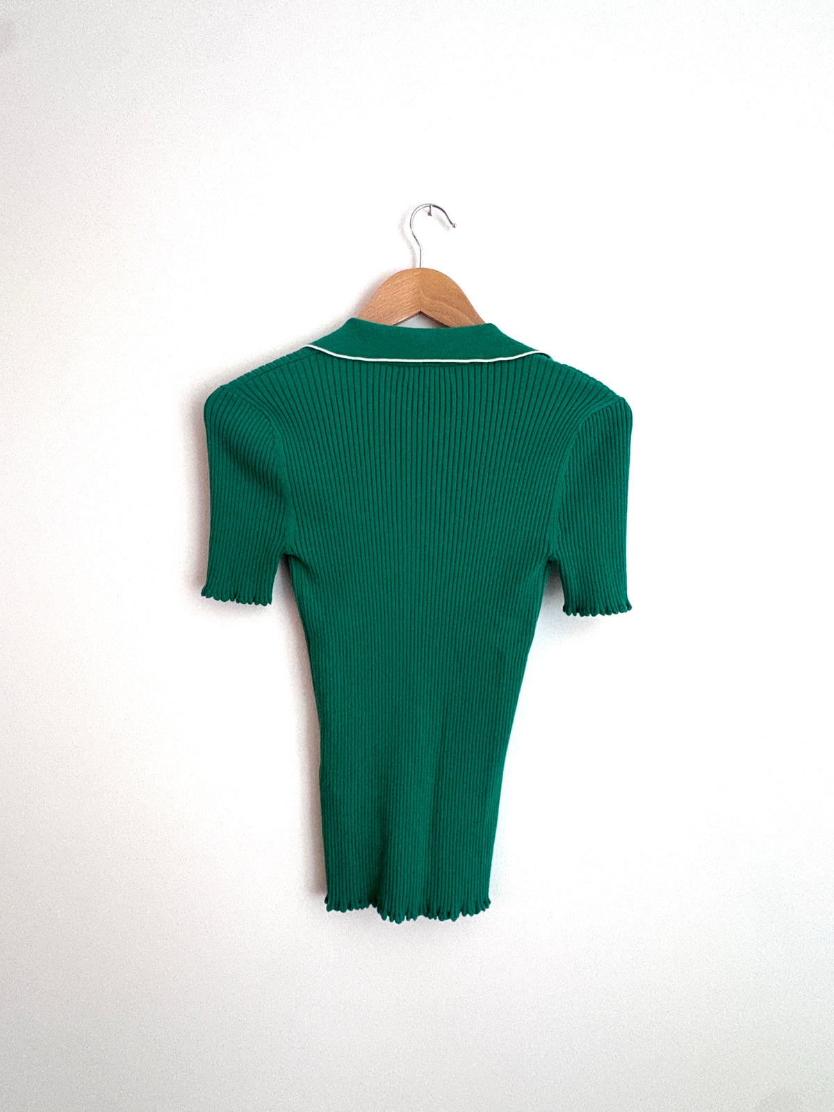Reiss Lina Knitted Half Sleeve Top S
