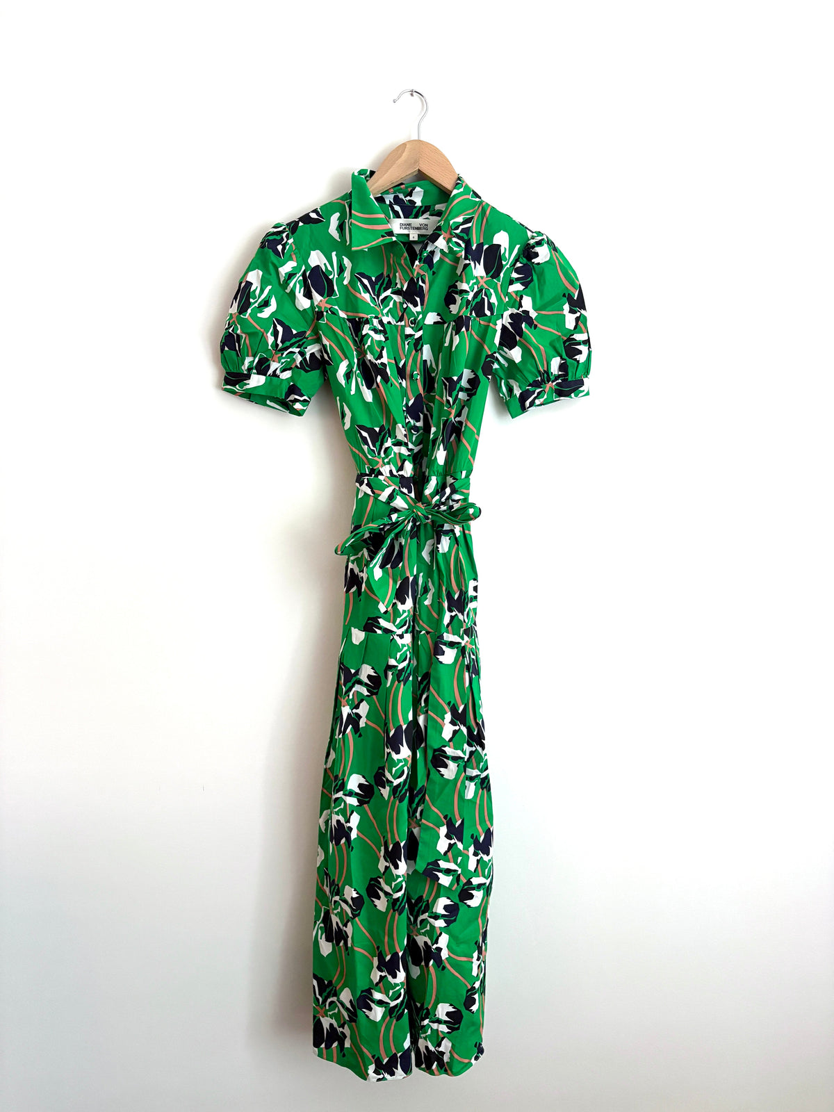 Diane Von Furstenberg Jonah Printed Cotton Maxi Dress