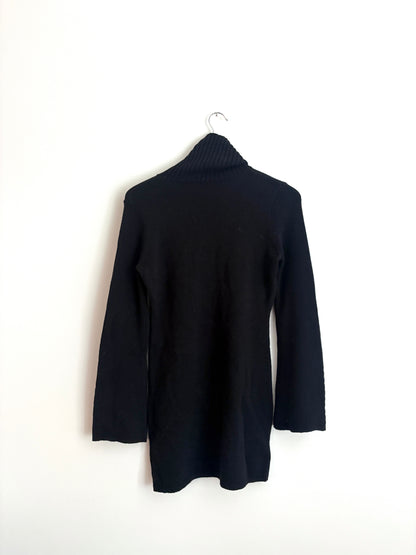 Rouje Black Knit Dress UK 10
