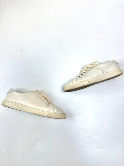 Saint Laurent Andy Leather Sneakers UK 4