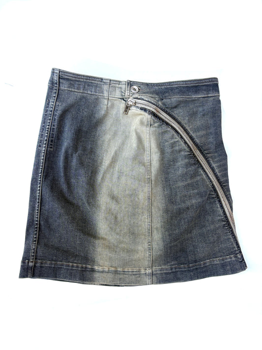 Rick Owens Dégradé Mini Skirt M