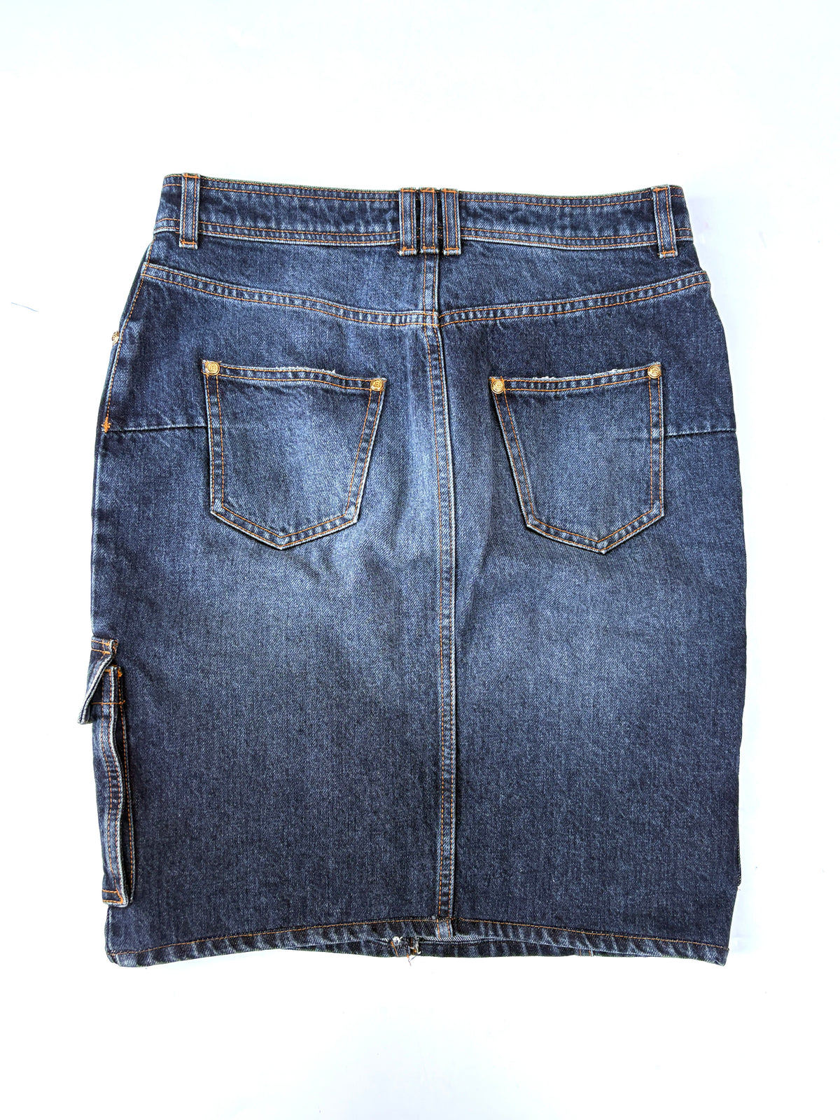 Balmain Cargo Mini Skirt UK 10