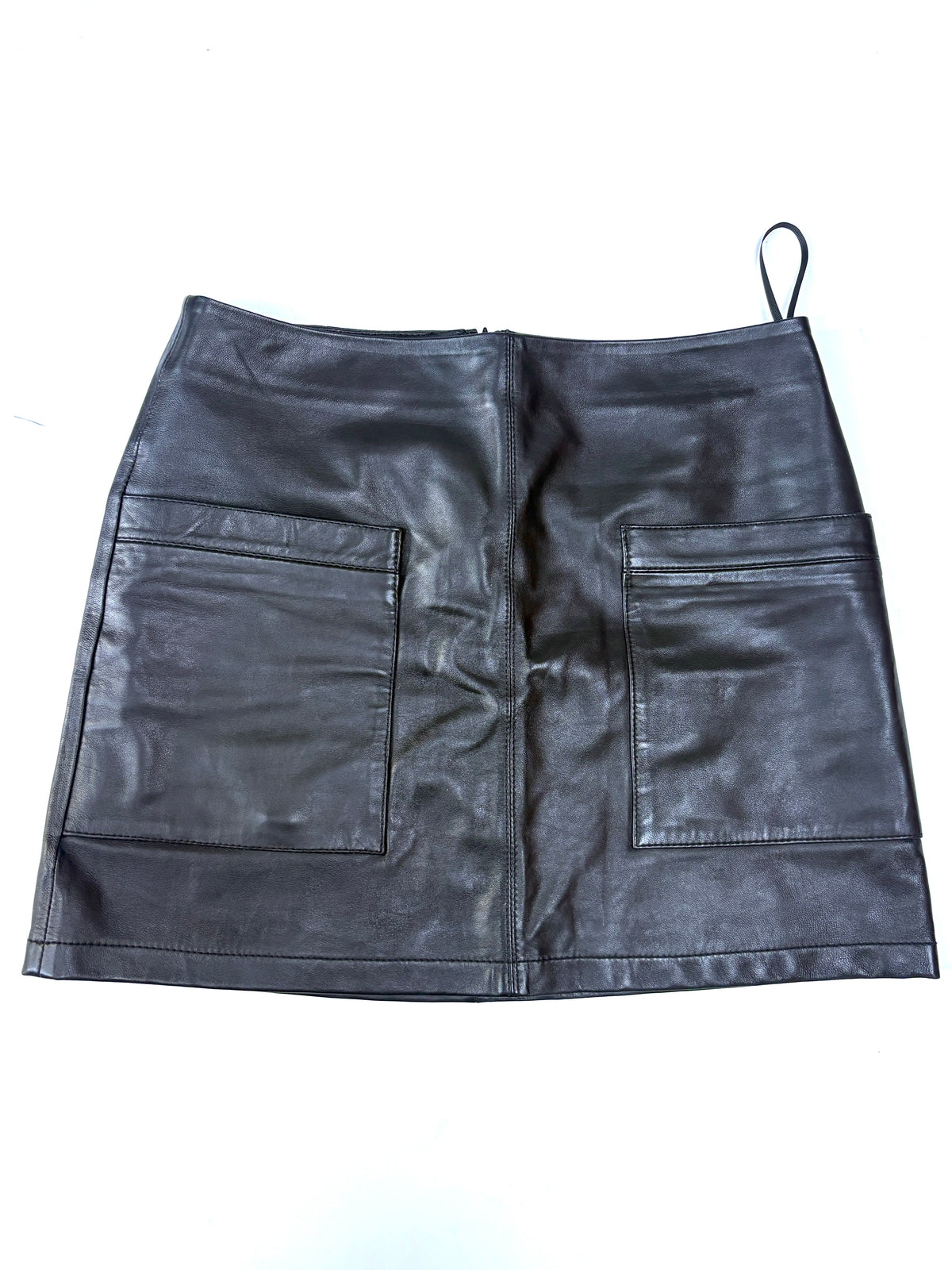 Zadig & Voltaire Jaime leather mini skirt