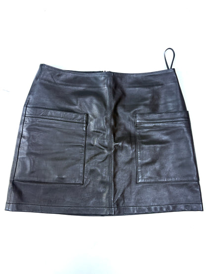 Zadig & Voltaire Jaime leather mini skirt
