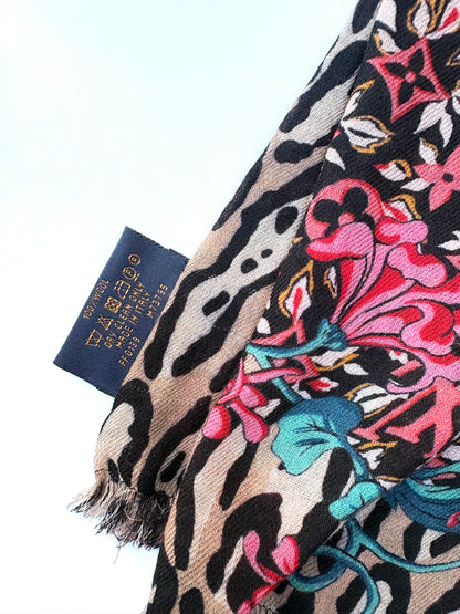 Louis Vuitton Junger Fever Woole Stole