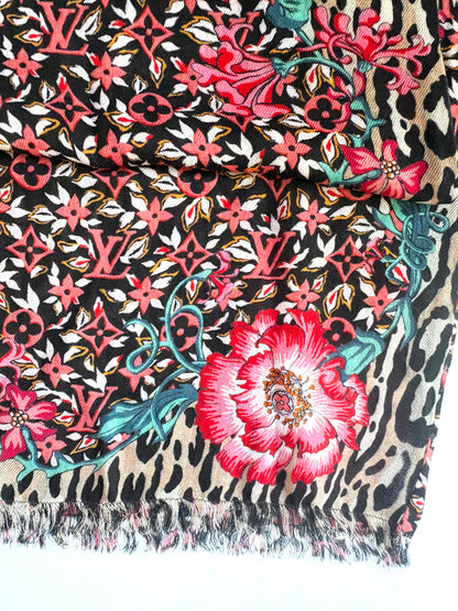 Louis Vuitton Junger Fever Woole Stole