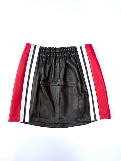 Vetements Leather Tracksuit Skirt UK 10
