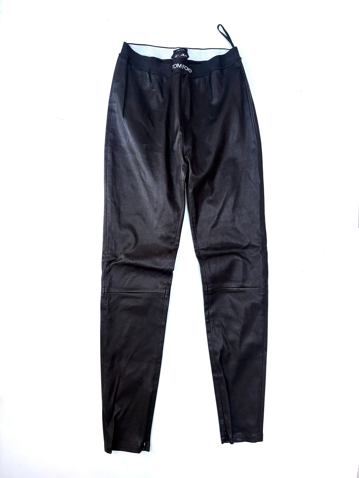 Tom Ford Leather Skinny Leg Trousers