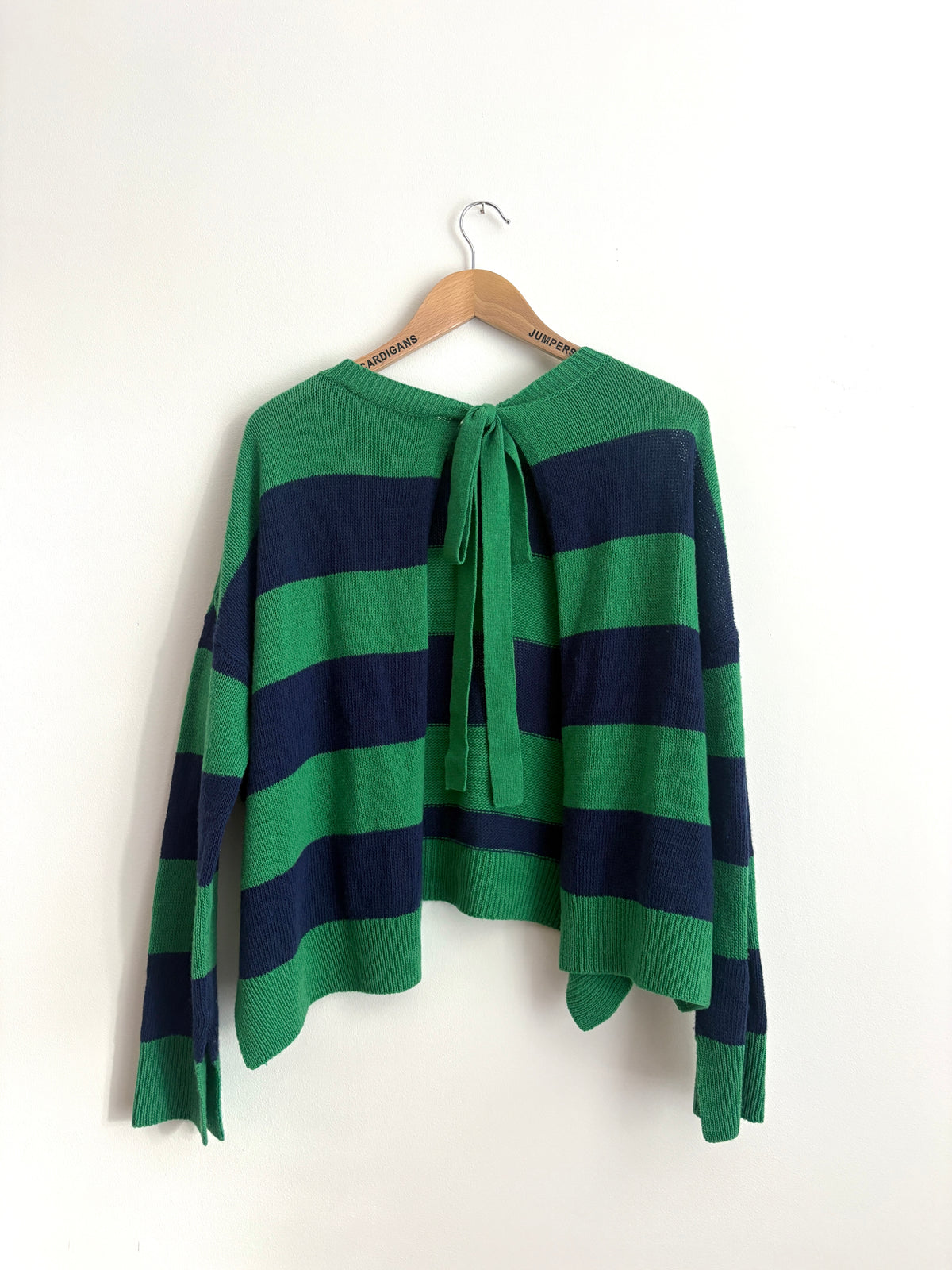 Marni Open-Back Wool and Cashmere-Blend Sweater UK 10