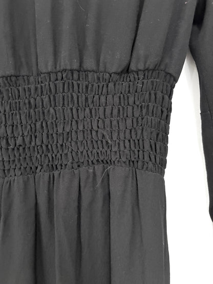 Maje Rimage Studded Midi Dress L