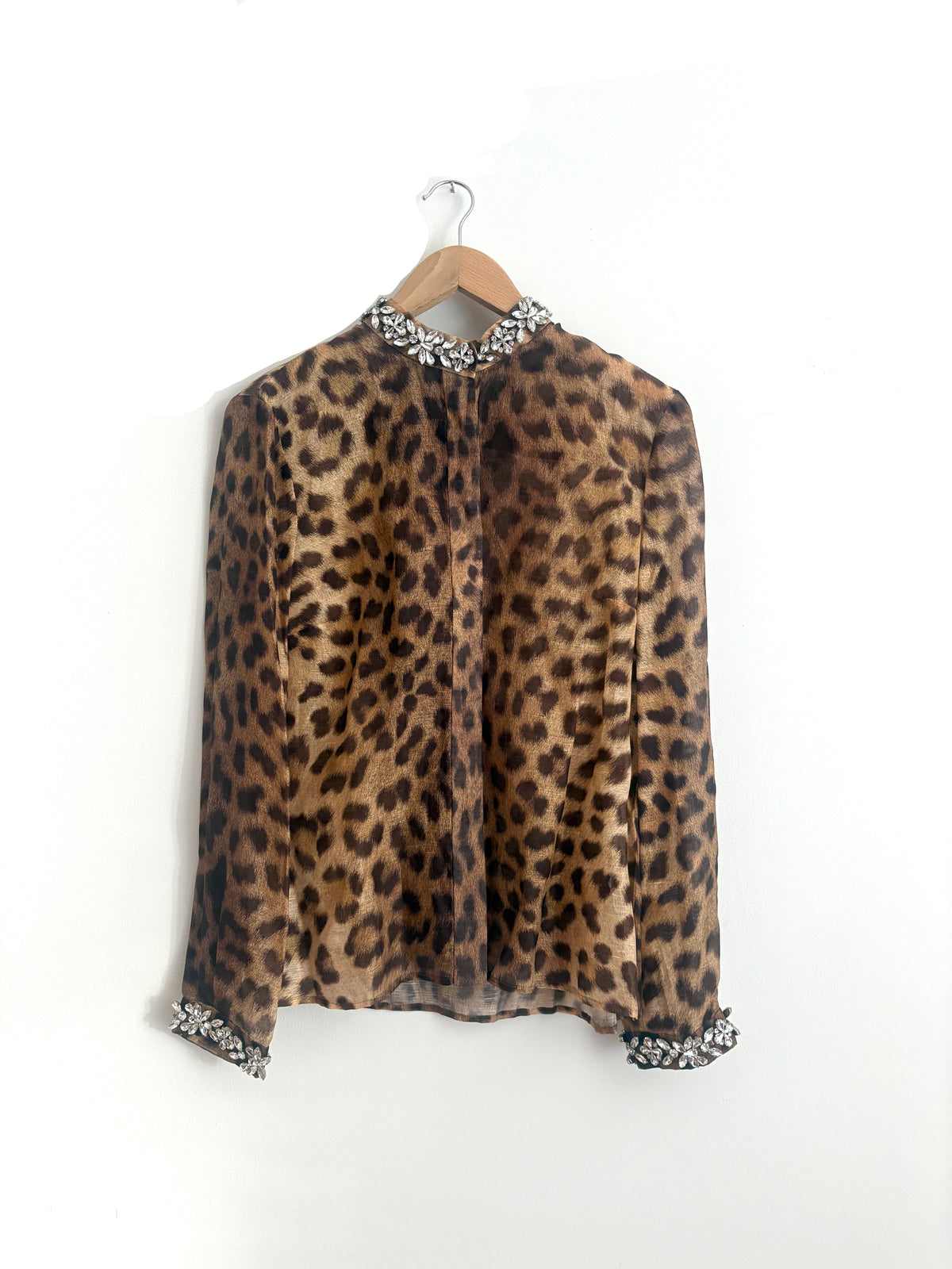 Zimmerman Multi Linen Silk Embellished Shirt