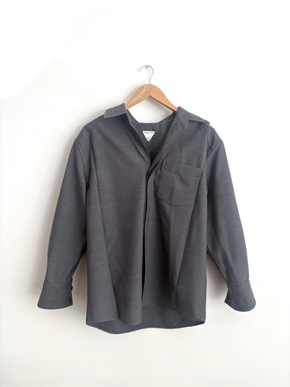 Bottega Veneta Dark Grey Long Sleeve Shirt