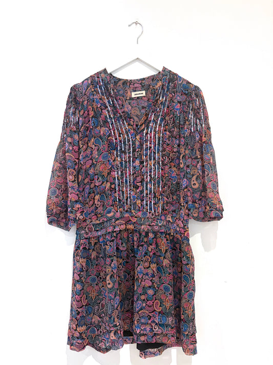 Zadig & Voltaire Print Dress L