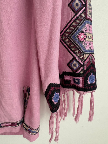 Isabel Marant Zelda Blouse in Pink UK 10