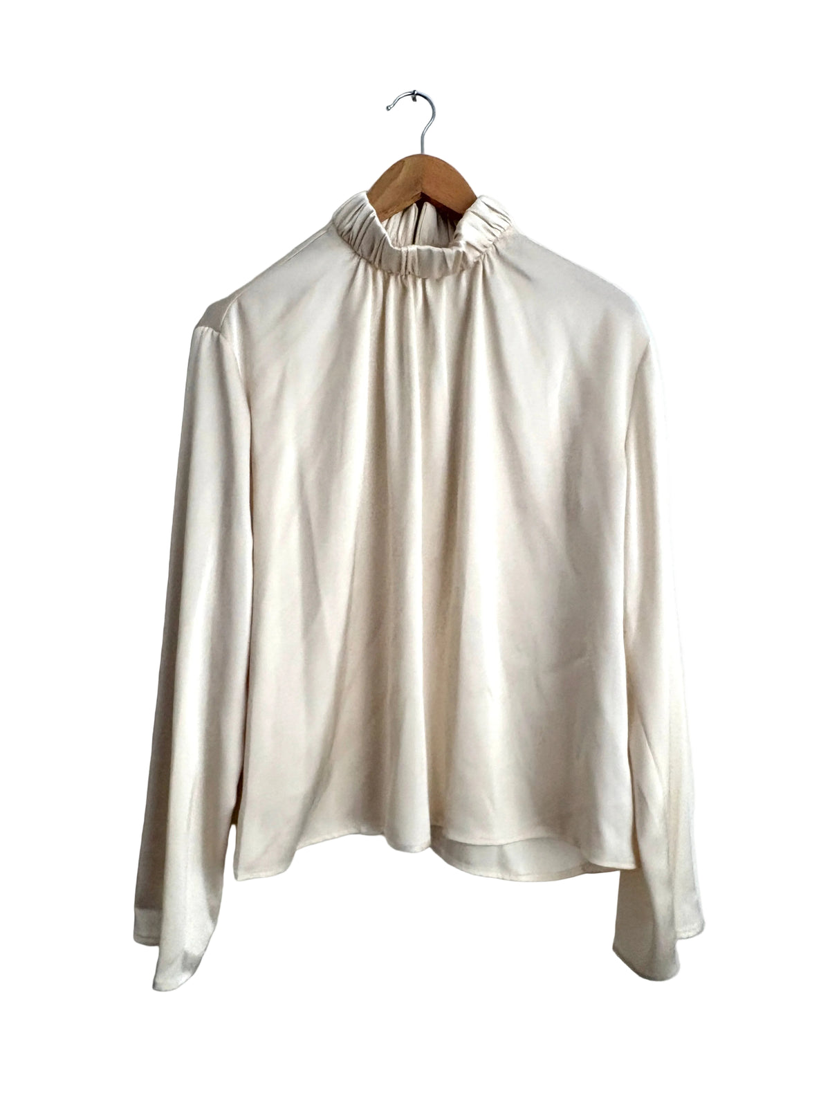 JW Anderson High Neck Gathered Top