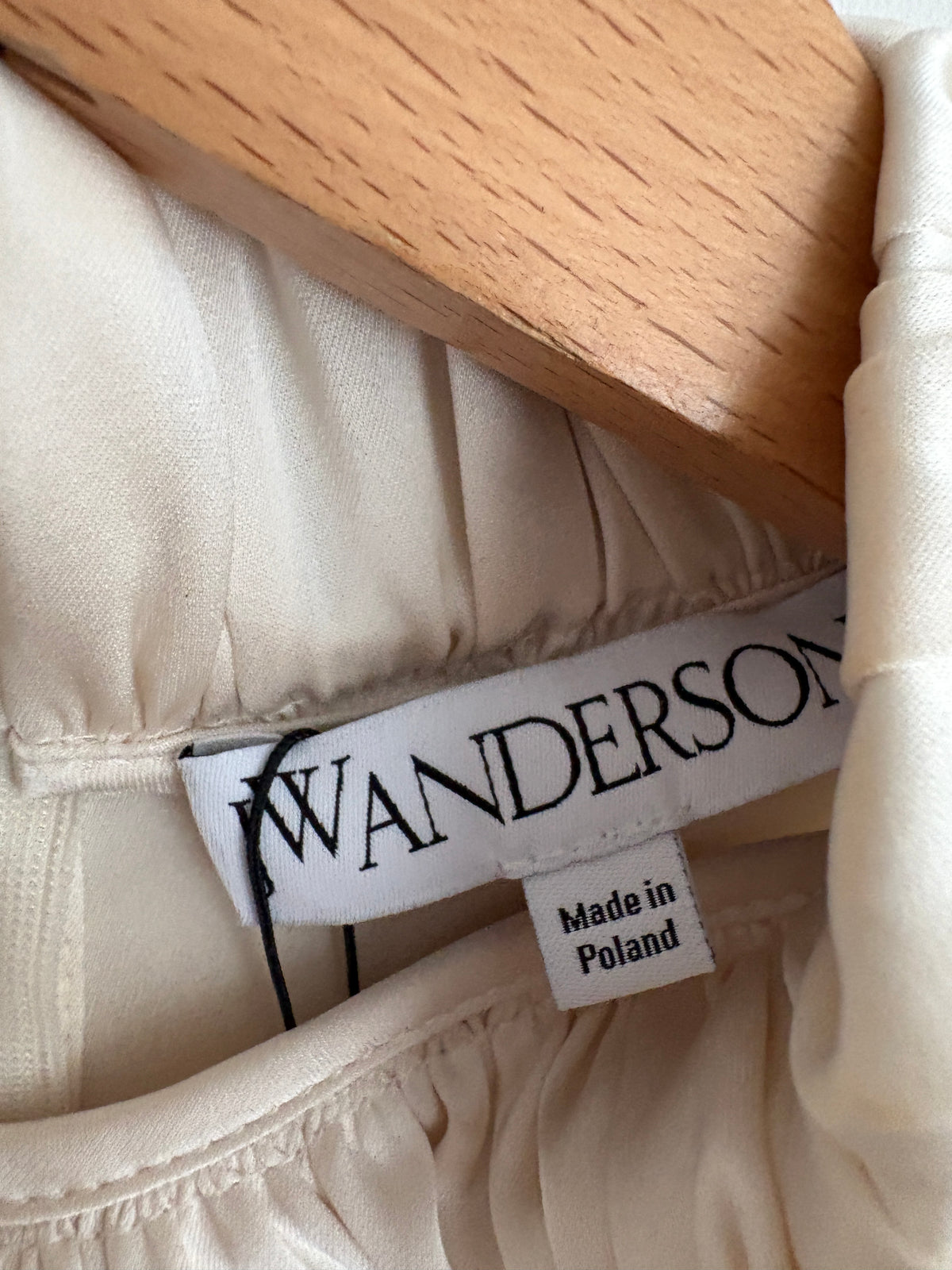 New With Tags JW Anderson High Neck Gathered Top UK 10