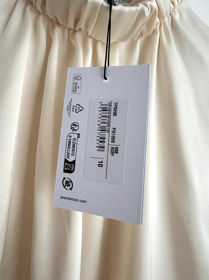New With Tags JW Anderson High Neck Gathered Top UK 10