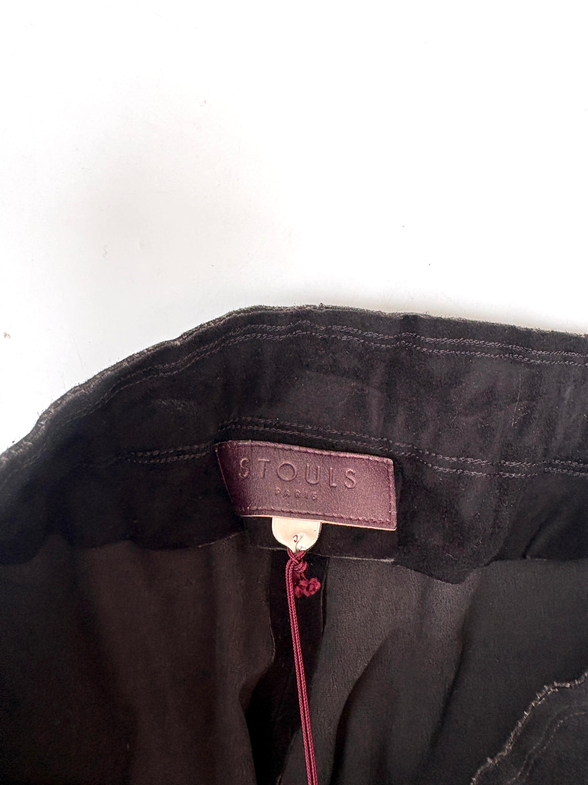 New With Tags Stouls Jacky Suede Trousers S