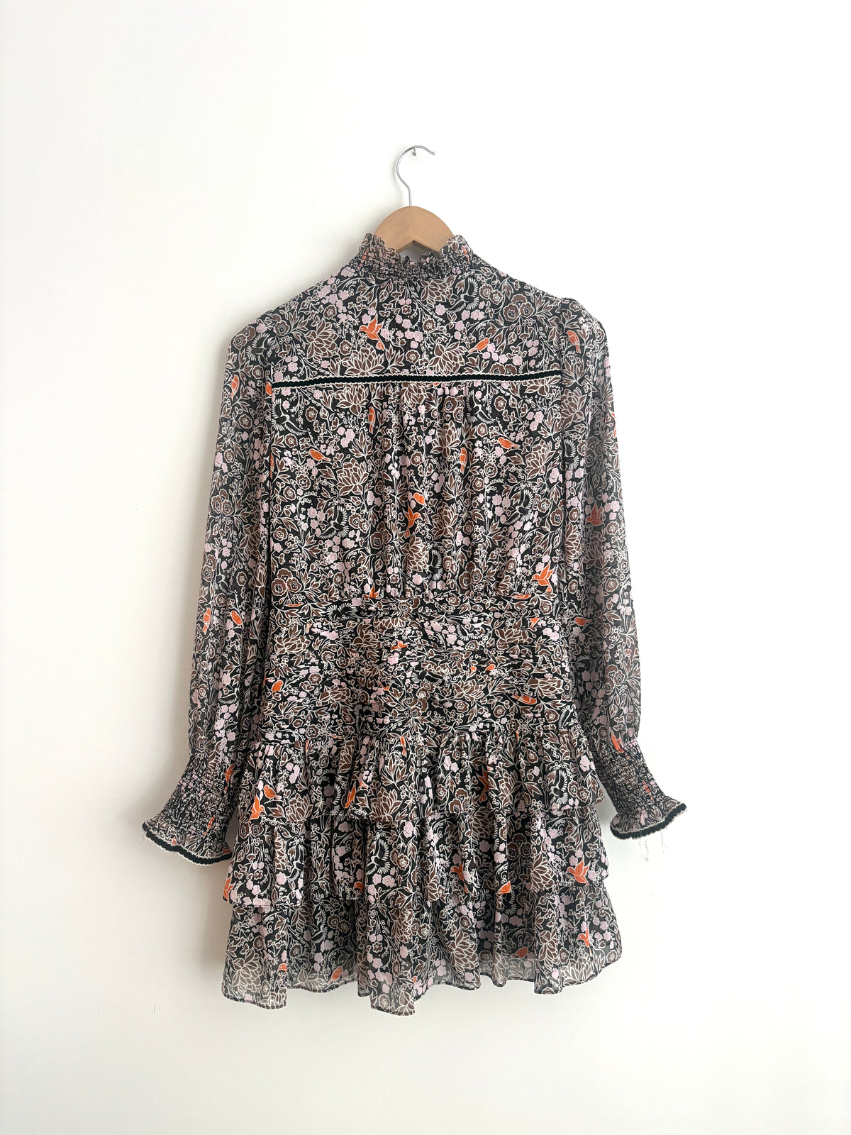 Me+Em Hummingbird Crepe Mini Dress UK 8