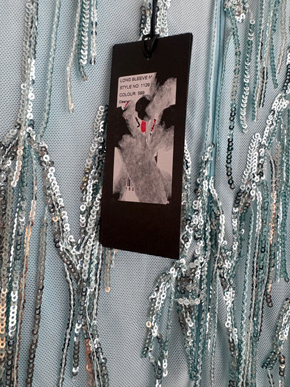 New With Tags Rotate Birger Christensen Sequin-tassel Mini Dress UK 10