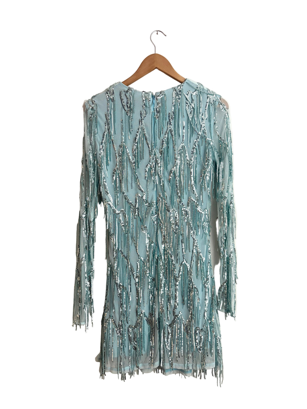 New With Tags Rotate Birger Christensen Sequin-tassel Mini Dress UK 10